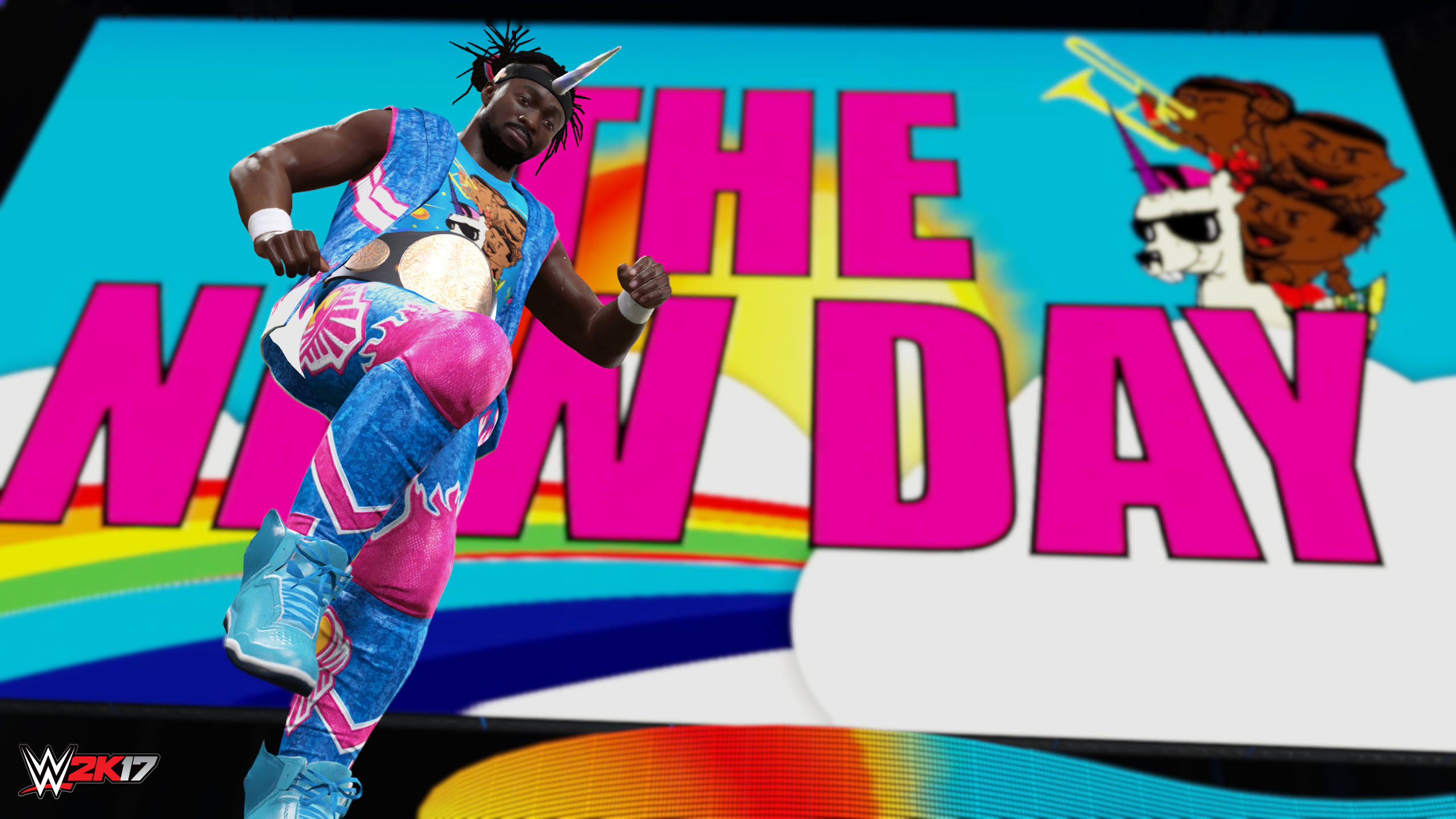 Скриншот из игры WWE 2K17 - 99