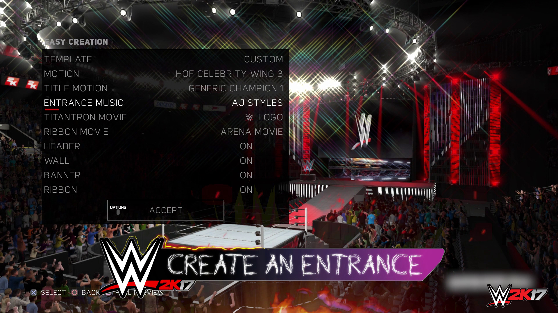 Скриншот из игры WWE 2K17 - 47