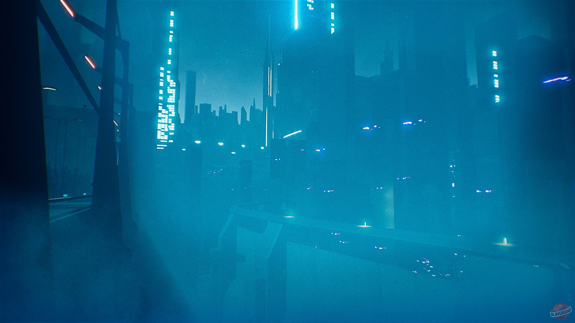 Скриншот из игры Netcorter: City 2179 - 3