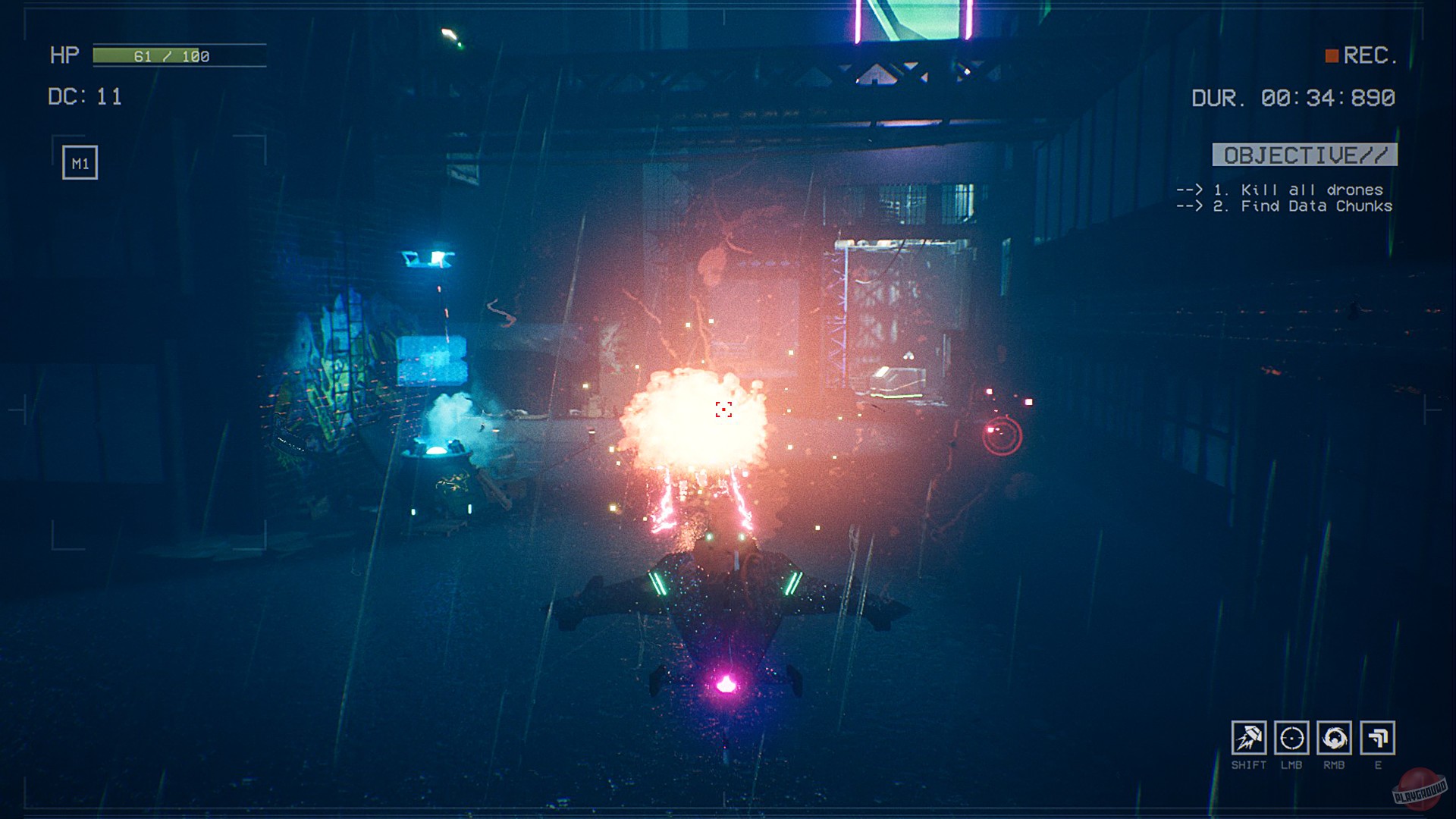 Скриншот из игры Netcorter: City 2179 - 2