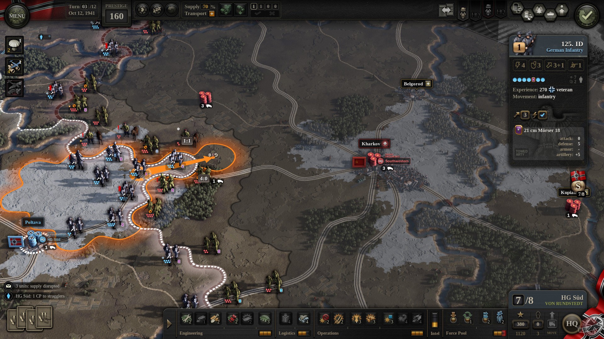 Скриншот из игры Unity of Command 2 - 12