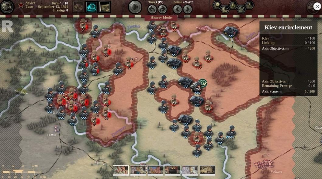 Скриншот из игры Unity of Command: Black Turn - 1