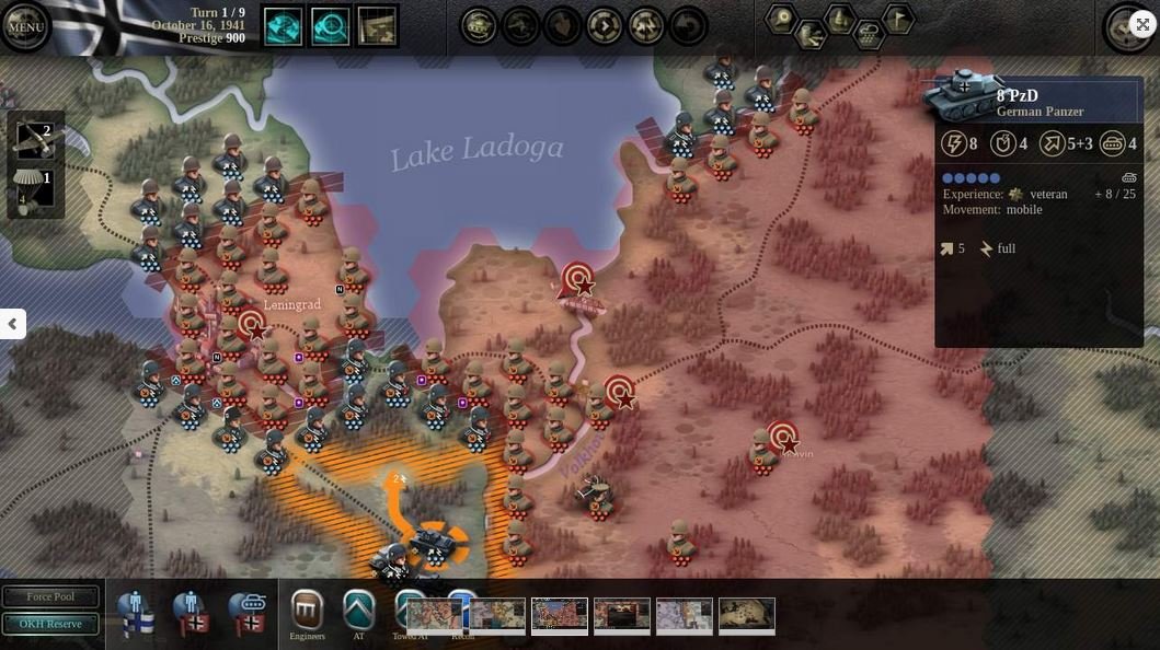 Скриншот из игры Unity of Command: Black Turn - 3