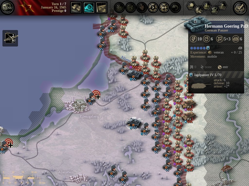 Скриншот из игры Unity of Command: Red Turn - 3
