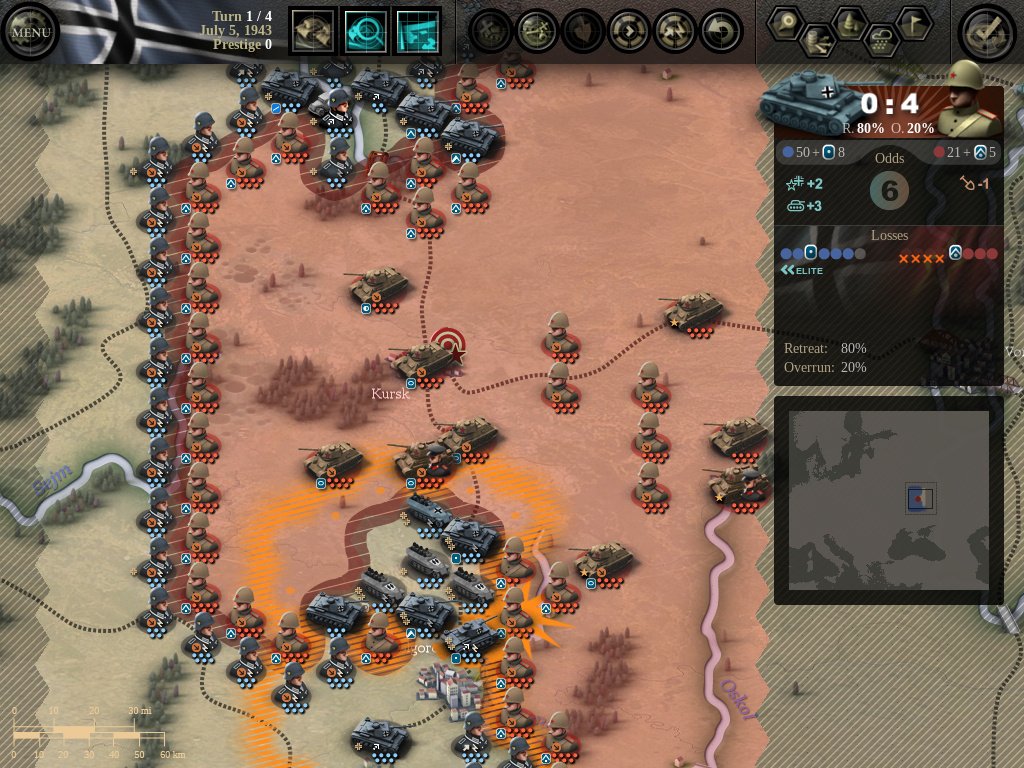 Скриншот из игры Unity of Command: Red Turn - 4