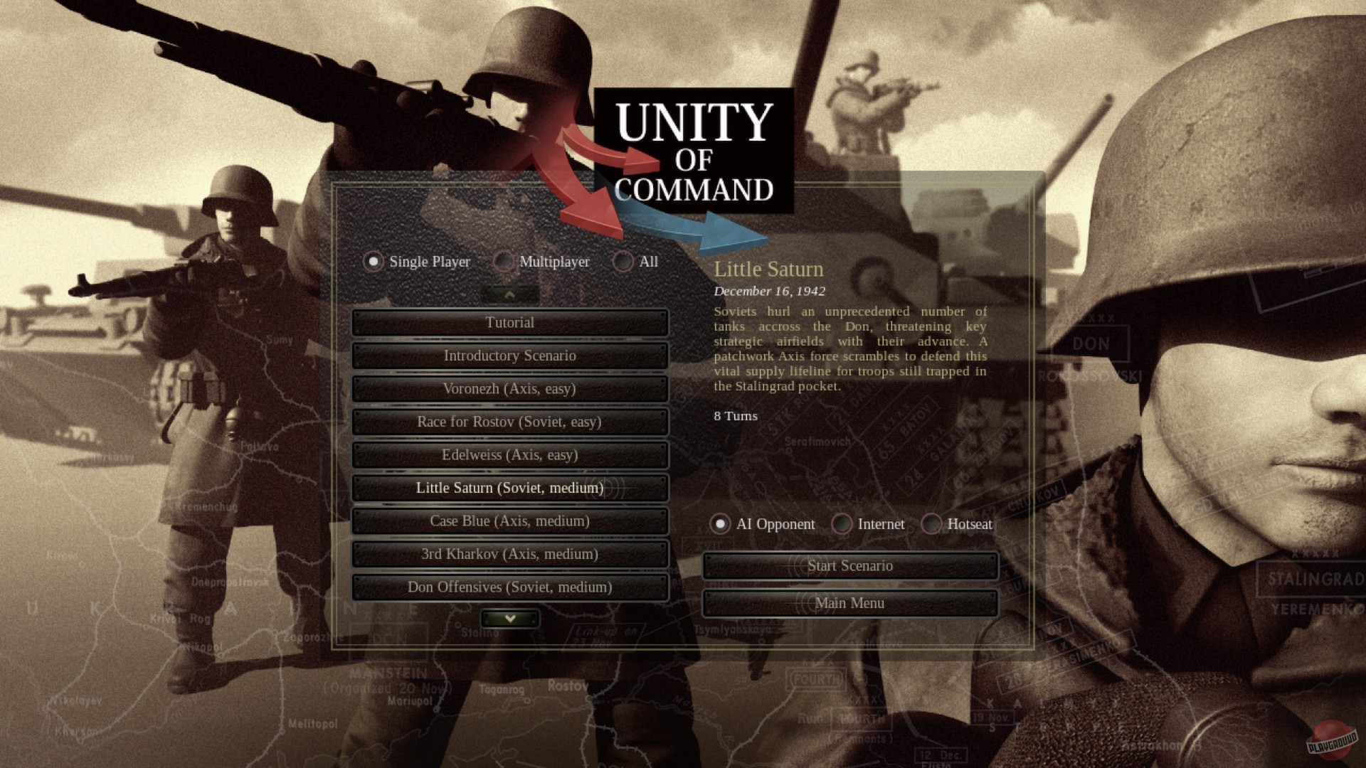 Скриншот из игры Unity of Command - 13