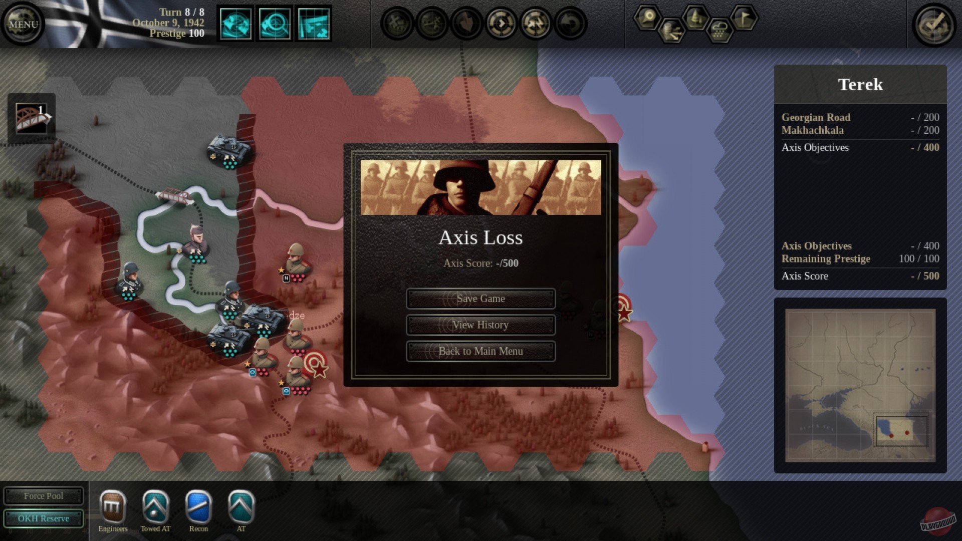 Скриншот из игры Unity of Command - 14