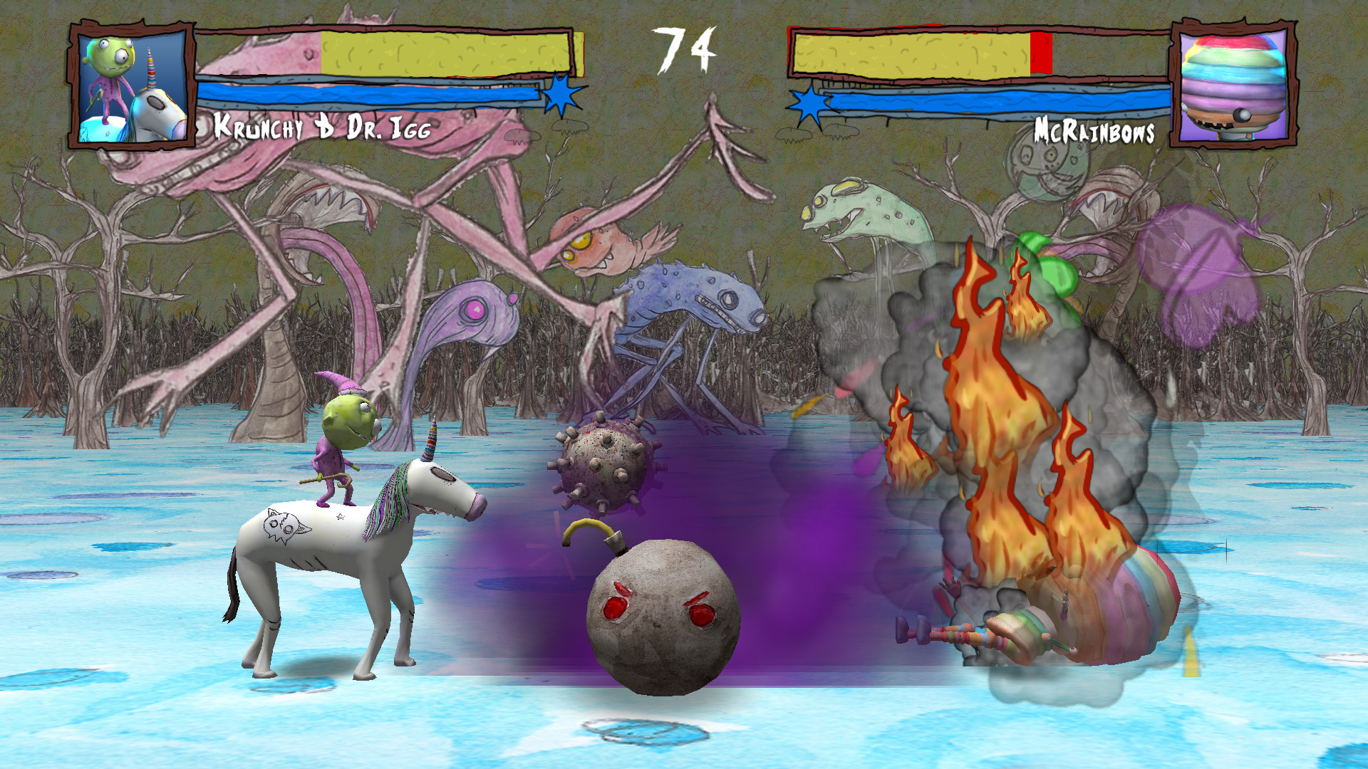 Скриншот из игры FrightShow Fighter - 4