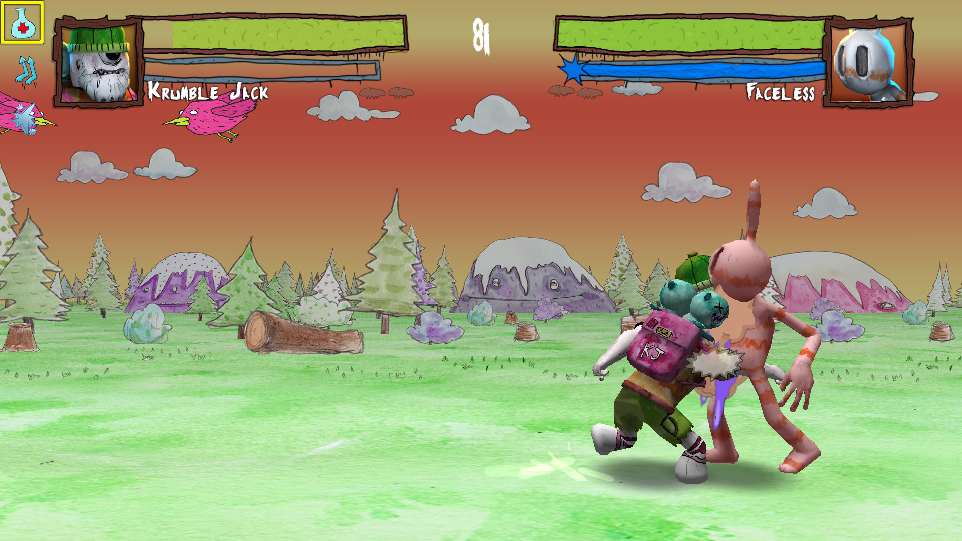 Скриншот из игры FrightShow Fighter - 30