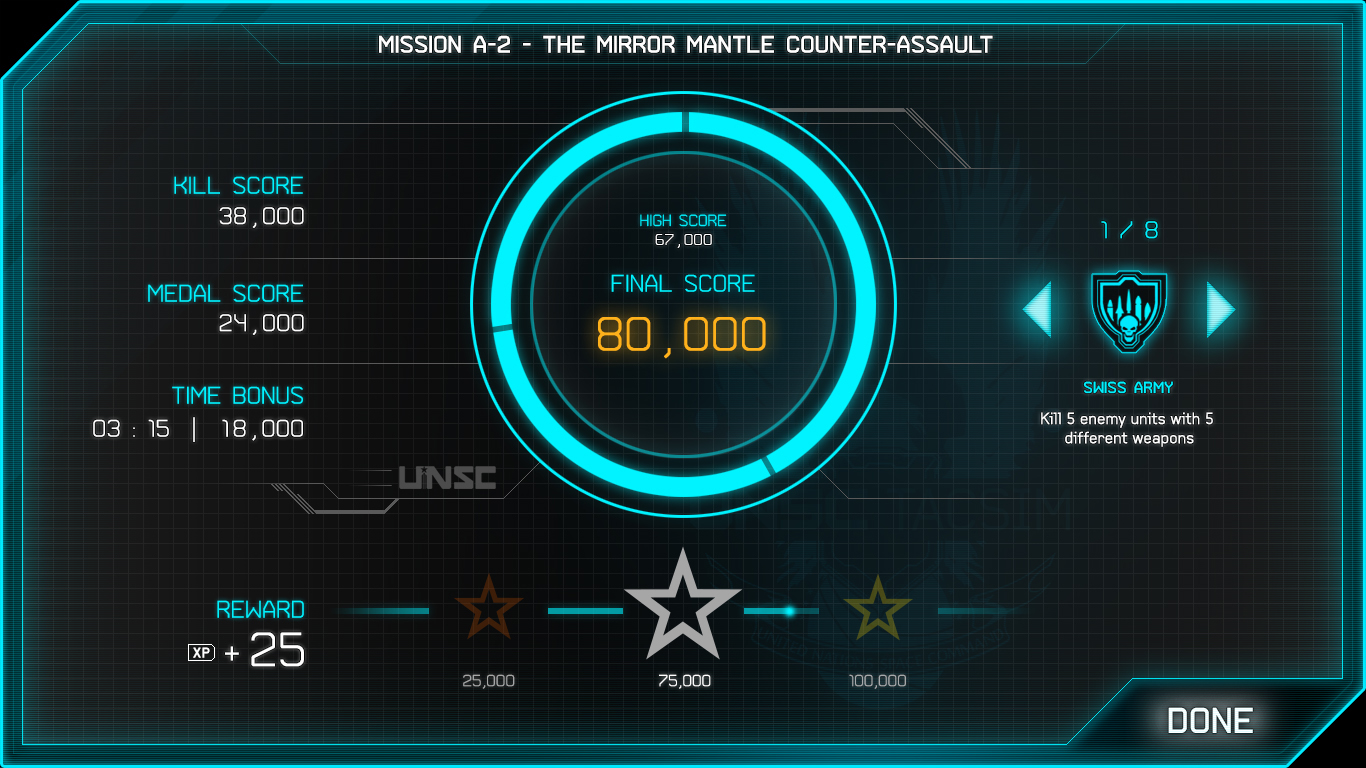 Скриншот из игры Halo: Spartan Assault - 125