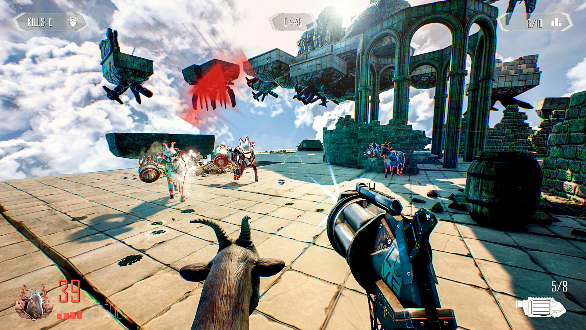 Скриншот из игры Goat of Duty - 23