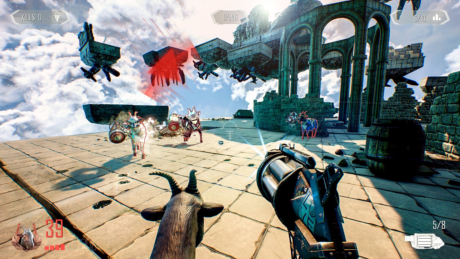 Скриншот из игры Goat of Duty - 30