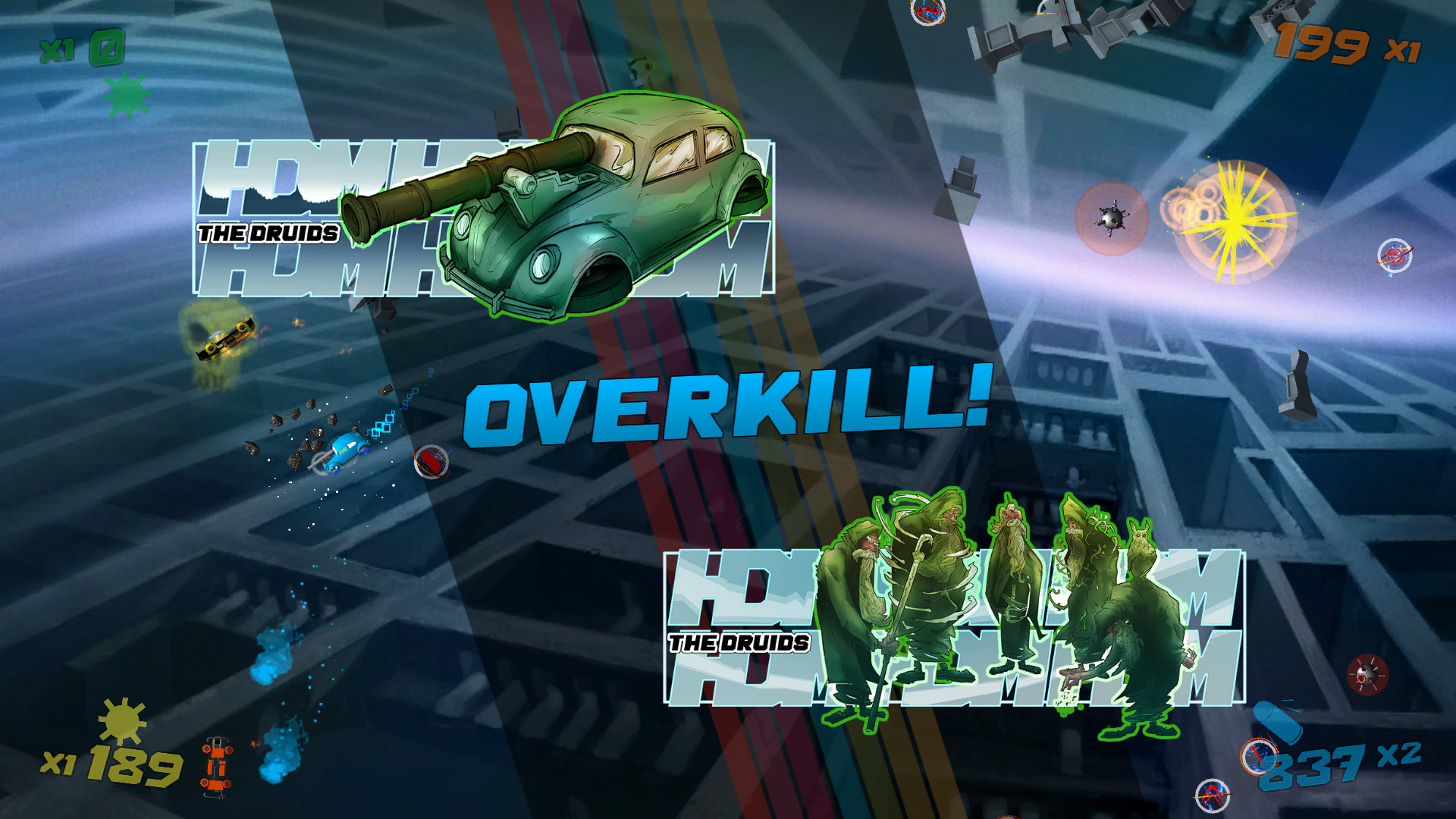 Скриншот из игры Hyperdrive Massacre - 23