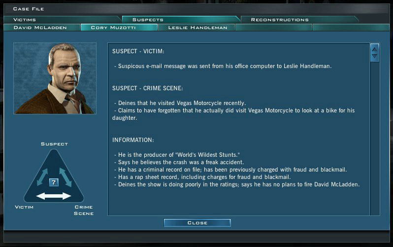 Скриншот из игры CSI: Crime Scene Investigation - Dark Motives - 40