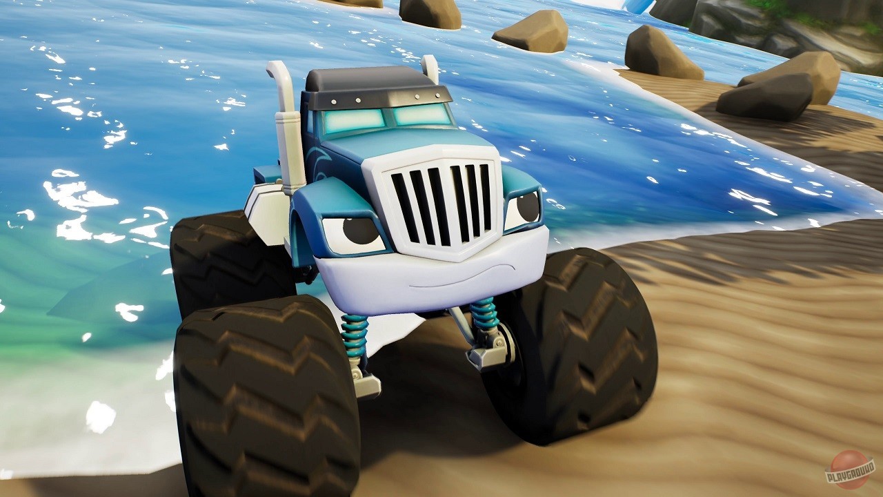 Скриншот из игры Blaze and the Monster Machines: Axle City Racers - 15