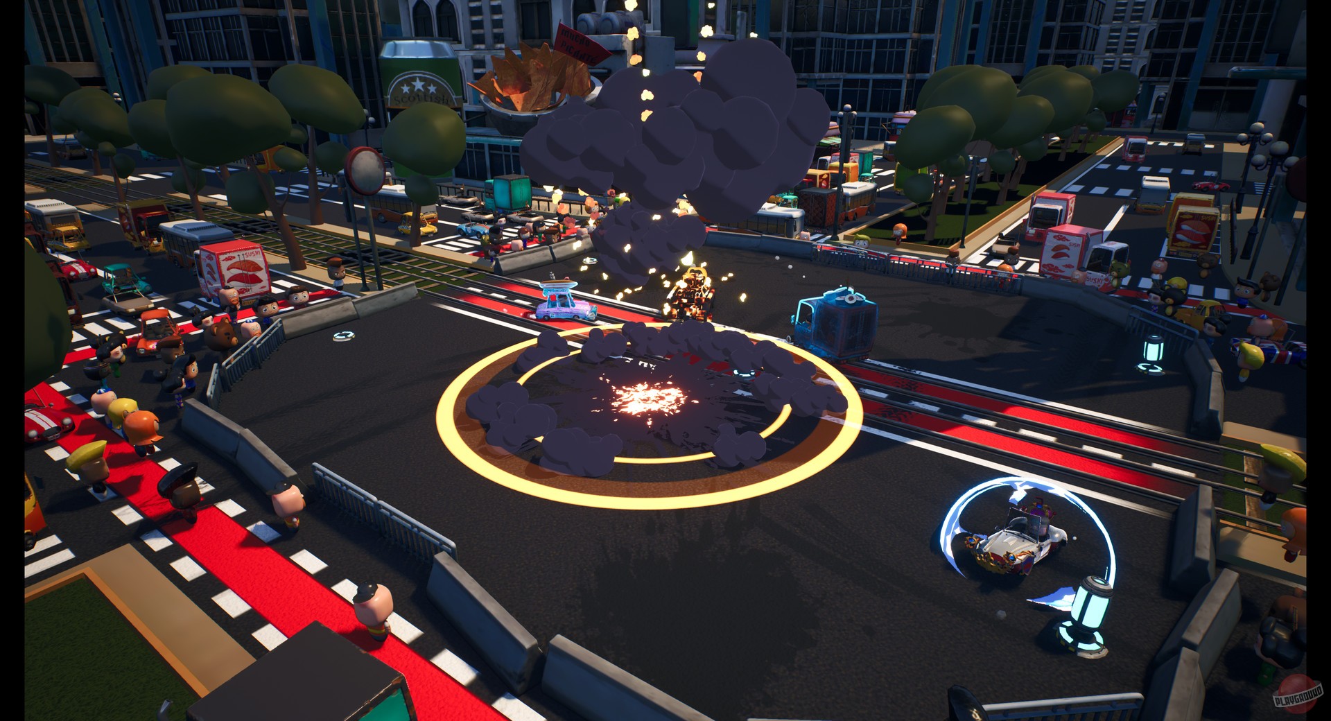 Скриншот из игры CarRumble - 1