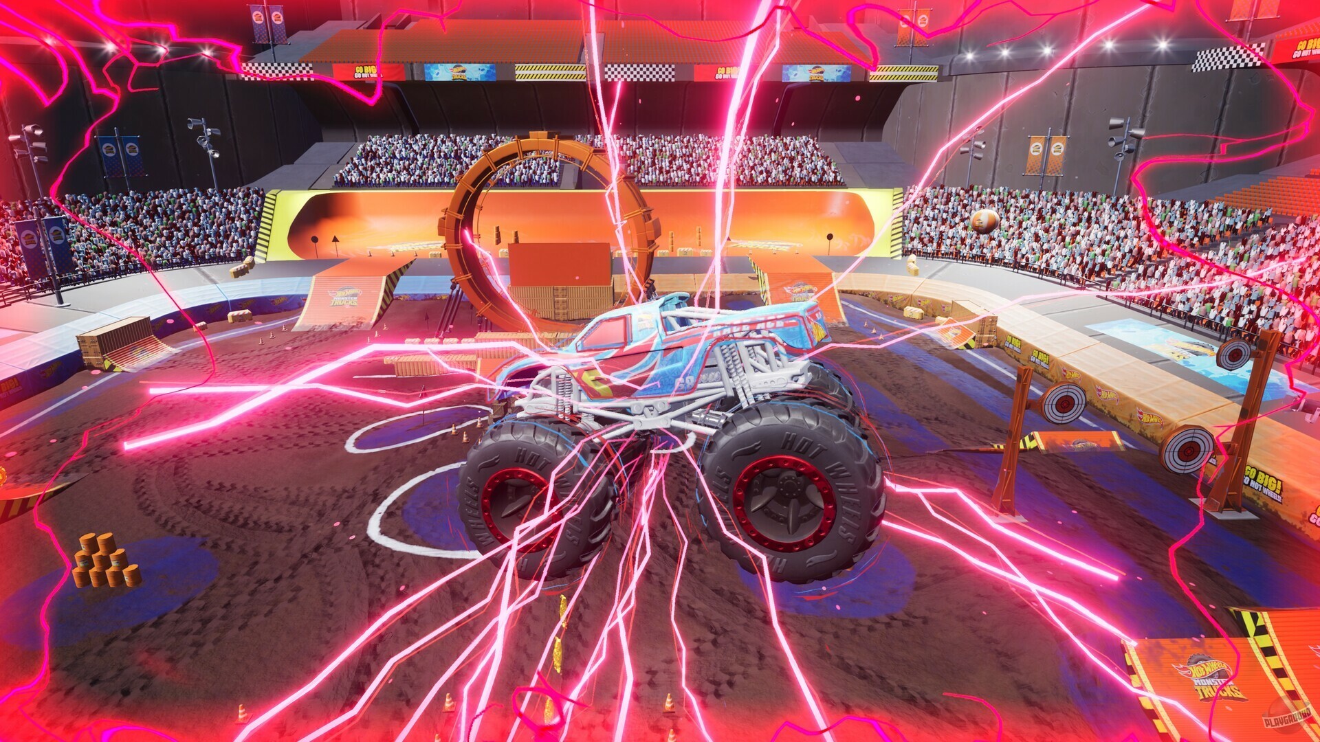 Скриншот из игры Hot Wheels Monster Trucks: Stunt Mayhem - 10