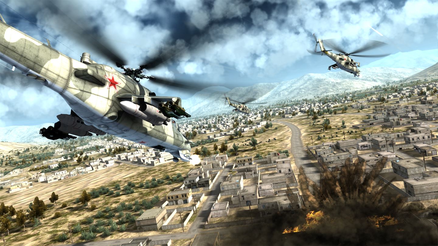 Скриншот из игры Air Missions: HIND - 16