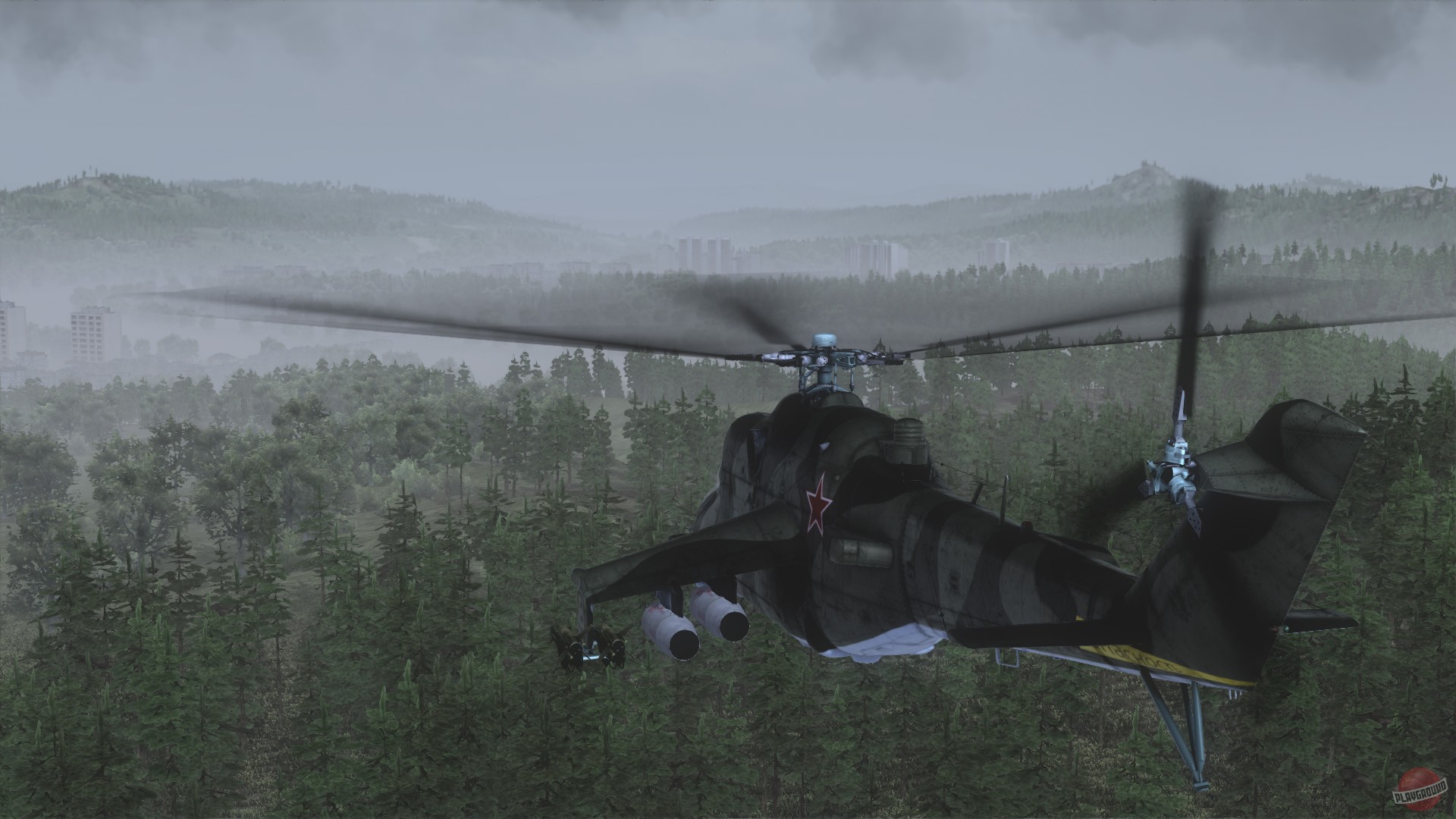 Скриншот из игры Air Missions: HIND - 34