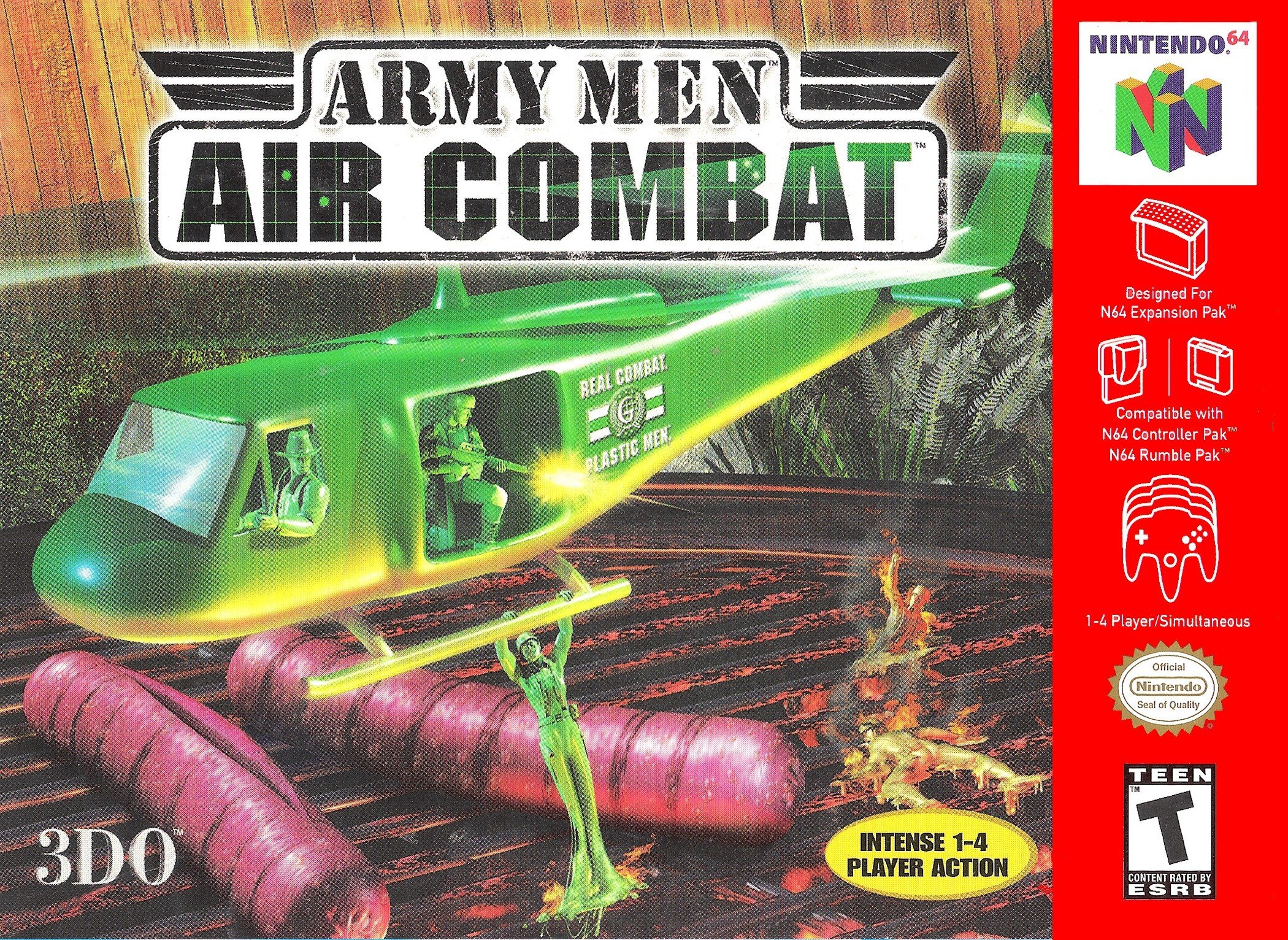 Обложка игры Army Men: Air Combat