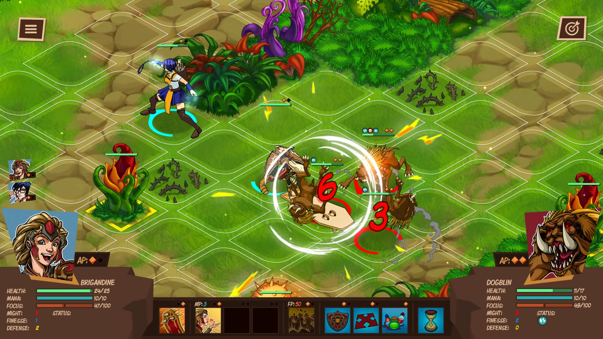Скриншот из игры Reverie Knights Tactics - 2