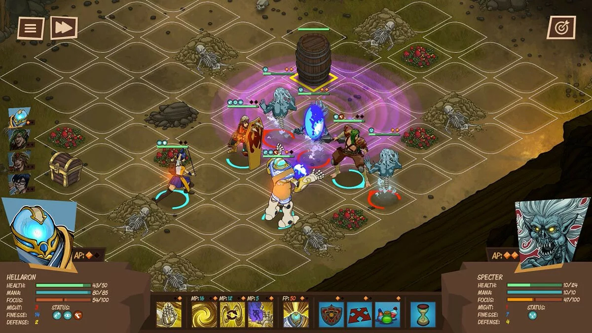 Скриншот из игры Reverie Knights Tactics - 9