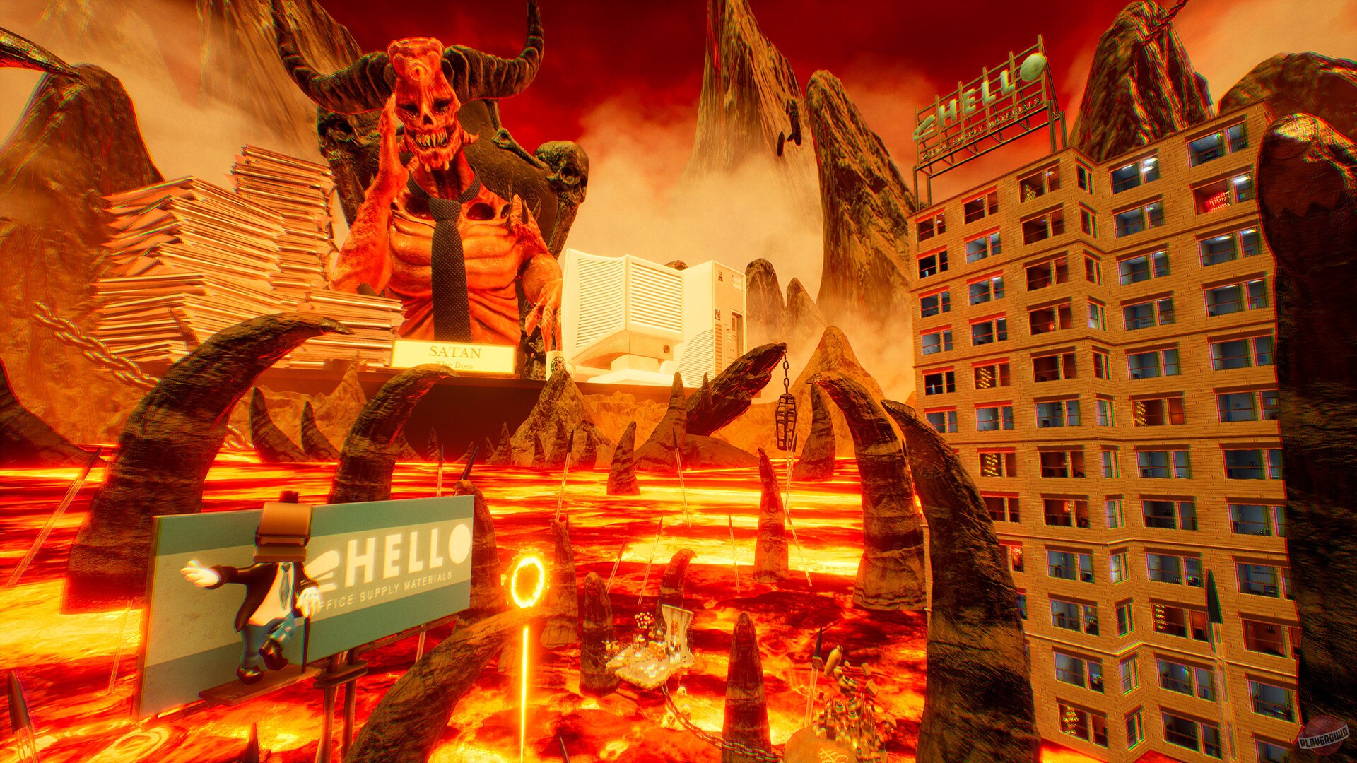 Скриншот из игры Hell of an Office - 6