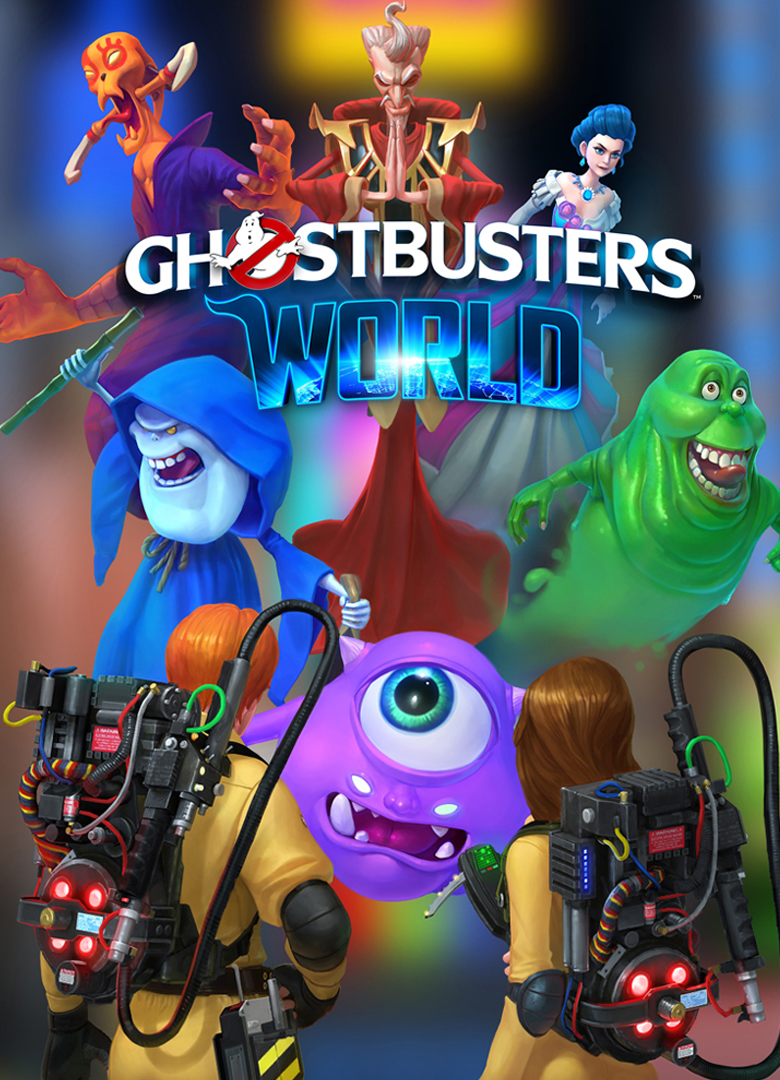 Обложка игры Ghostbusters World