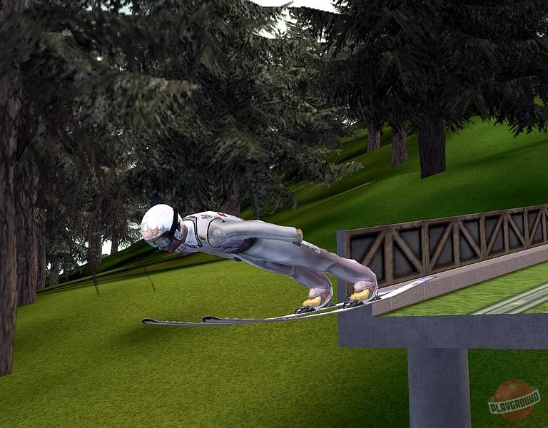 Скриншот из игры RTL Ski Jumping 2007 - 2
