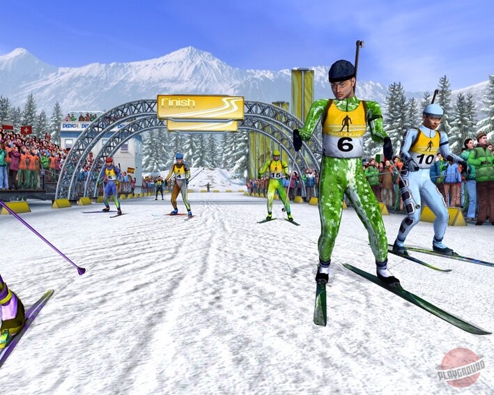 Скриншот из игры RTL Biathlon 2007 - 3