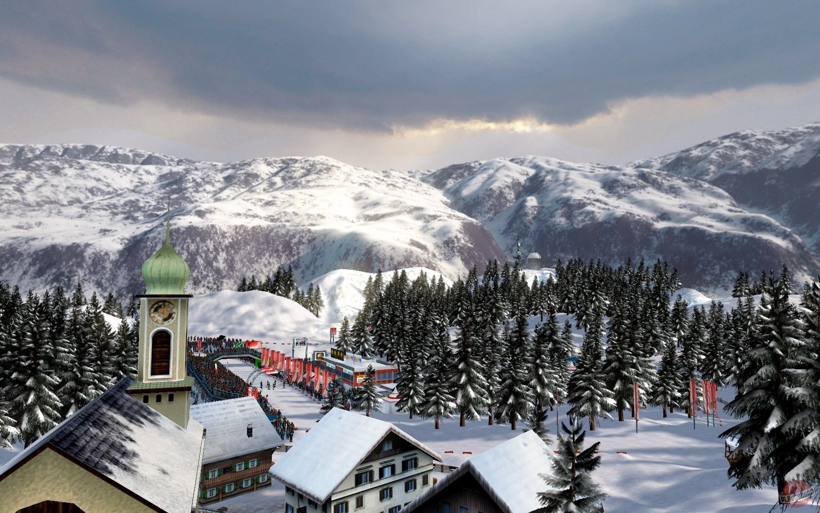 Скриншот из игры RTL Biathlon 2007 - 9