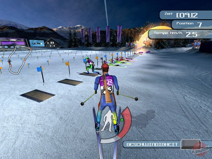 Скриншот из игры RTL Biathlon 2007 - 23