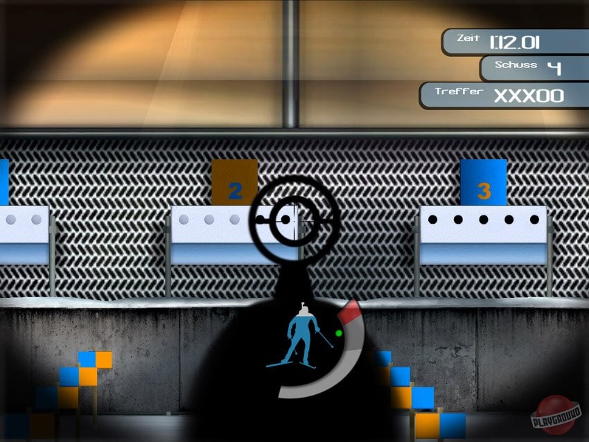 Скриншот из игры RTL Biathlon 2007 - 2