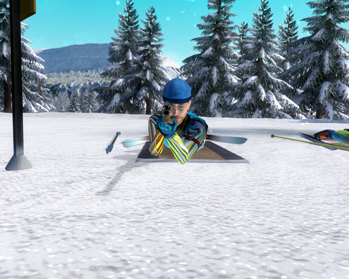 Скриншот из игры RTL Biathlon 2007 - 18