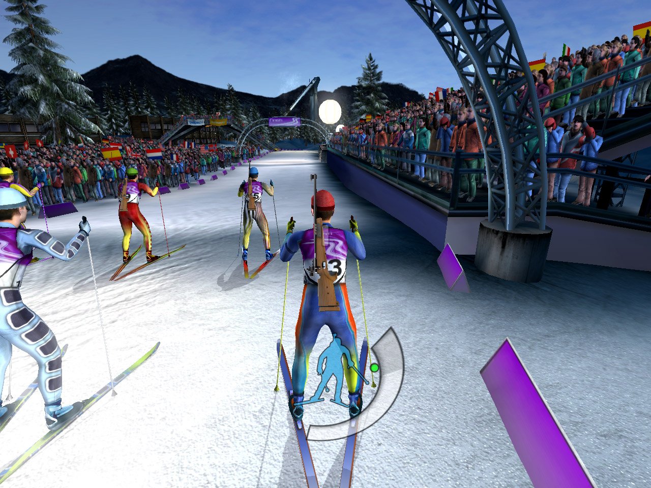 Скриншот из игры RTL Biathlon 2007 - 27