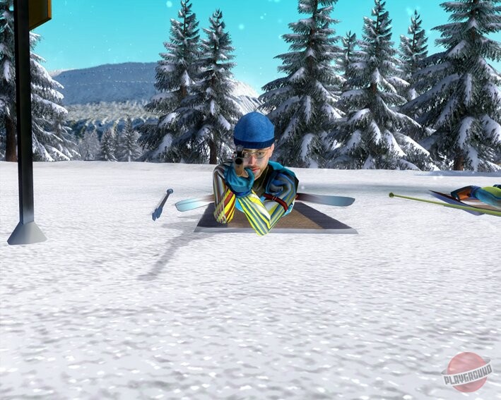 Скриншот из игры RTL Biathlon 2007 - 20