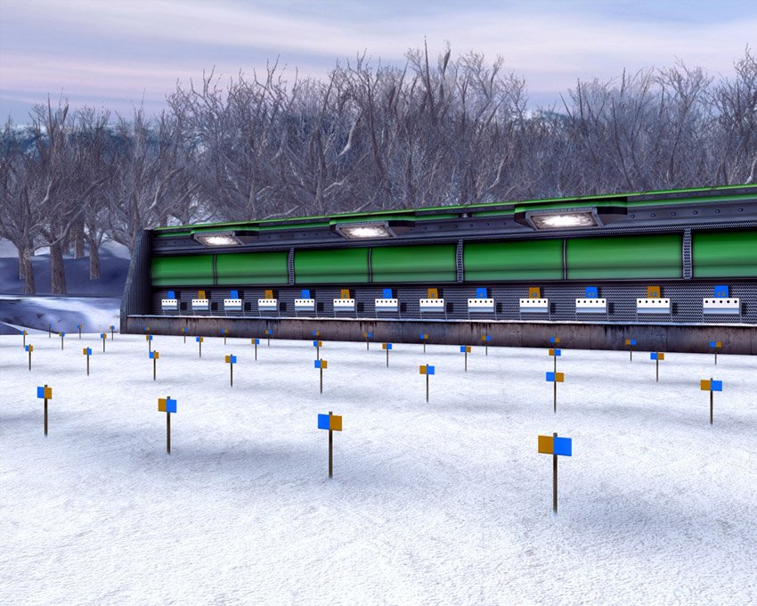 Скриншот из игры RTL Biathlon 2007 - 4