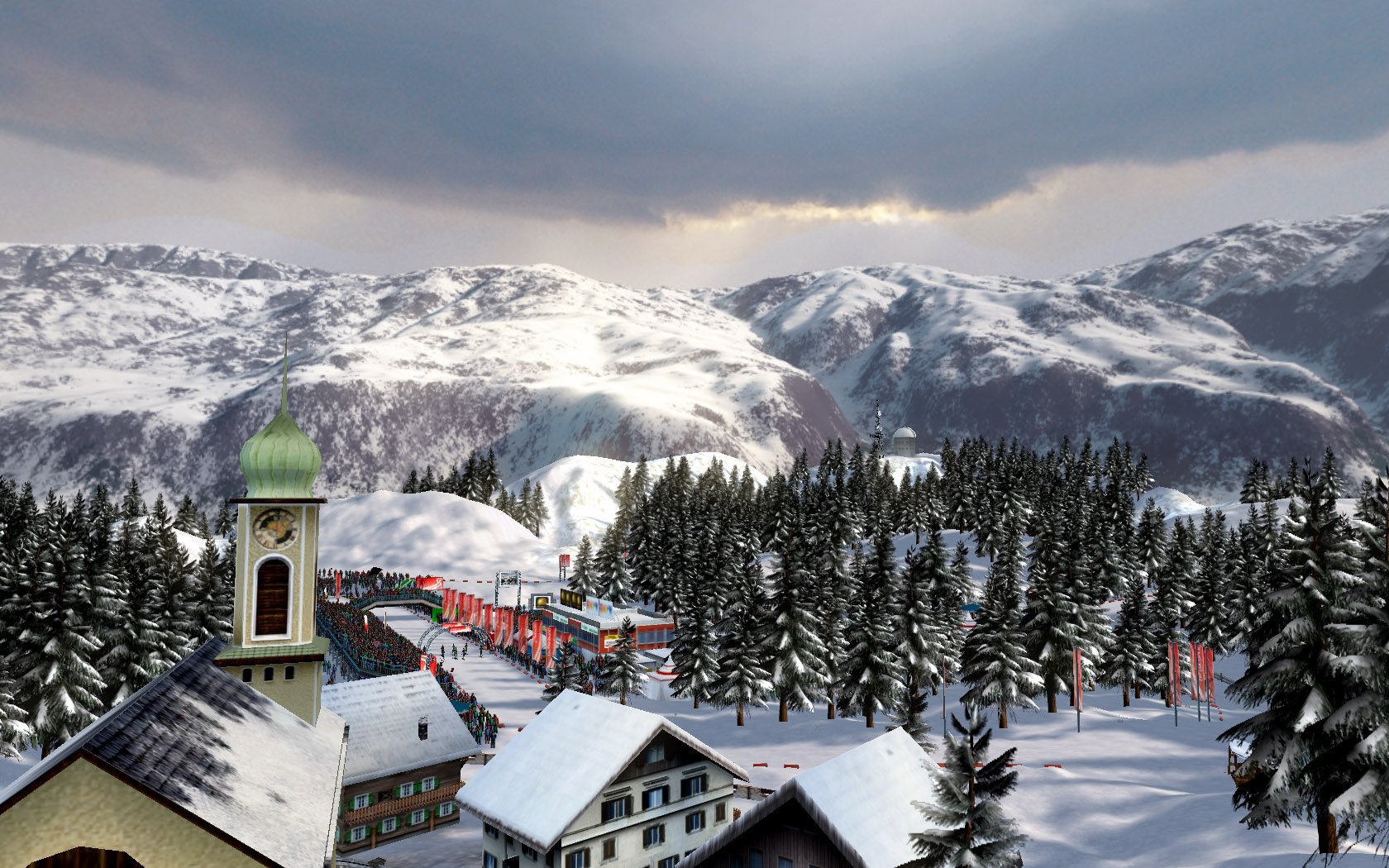 Скриншот из игры RTL Biathlon 2007 - 17