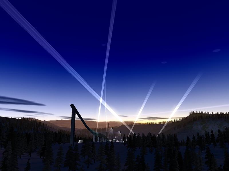 Скриншот из игры RTL Skijumping 2006 - 2