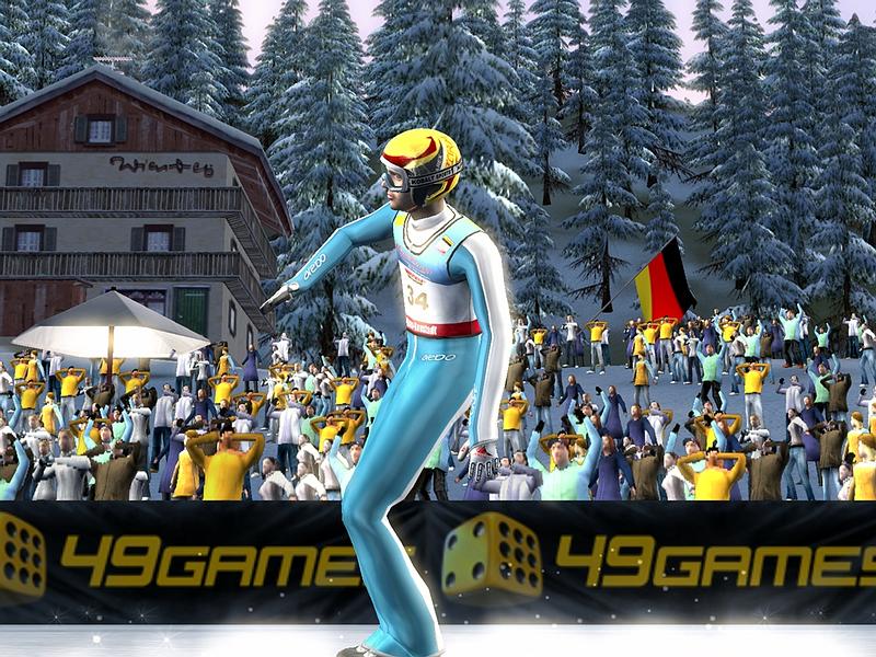 Скриншот из игры RTL Skijumping 2006 - 25