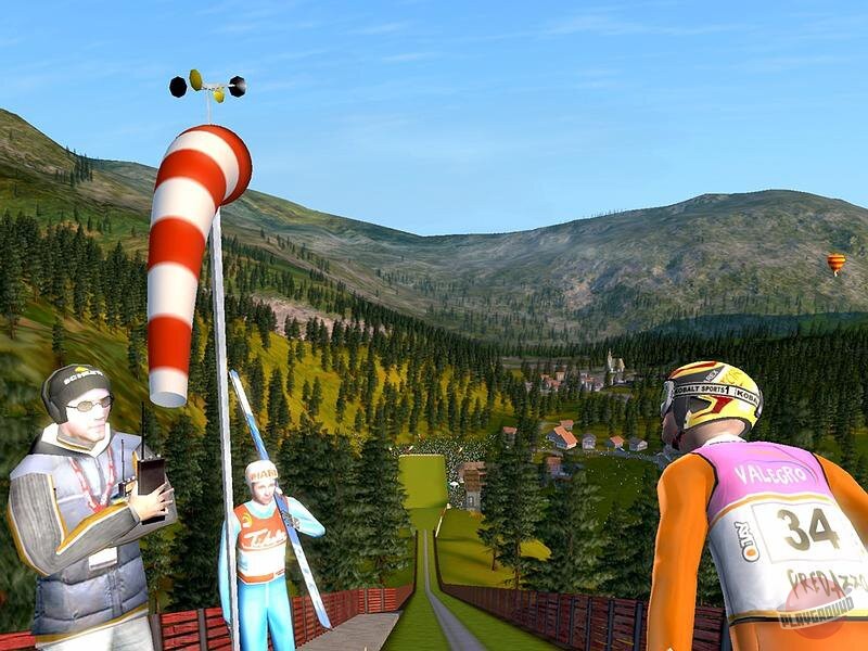 Скриншот из игры RTL Skijumping 2006 - 20