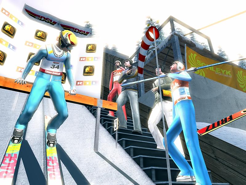 Скриншот из игры RTL Skijumping 2006 - 11