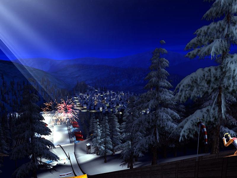 Скриншот из игры RTL Skijumping 2006 - 30