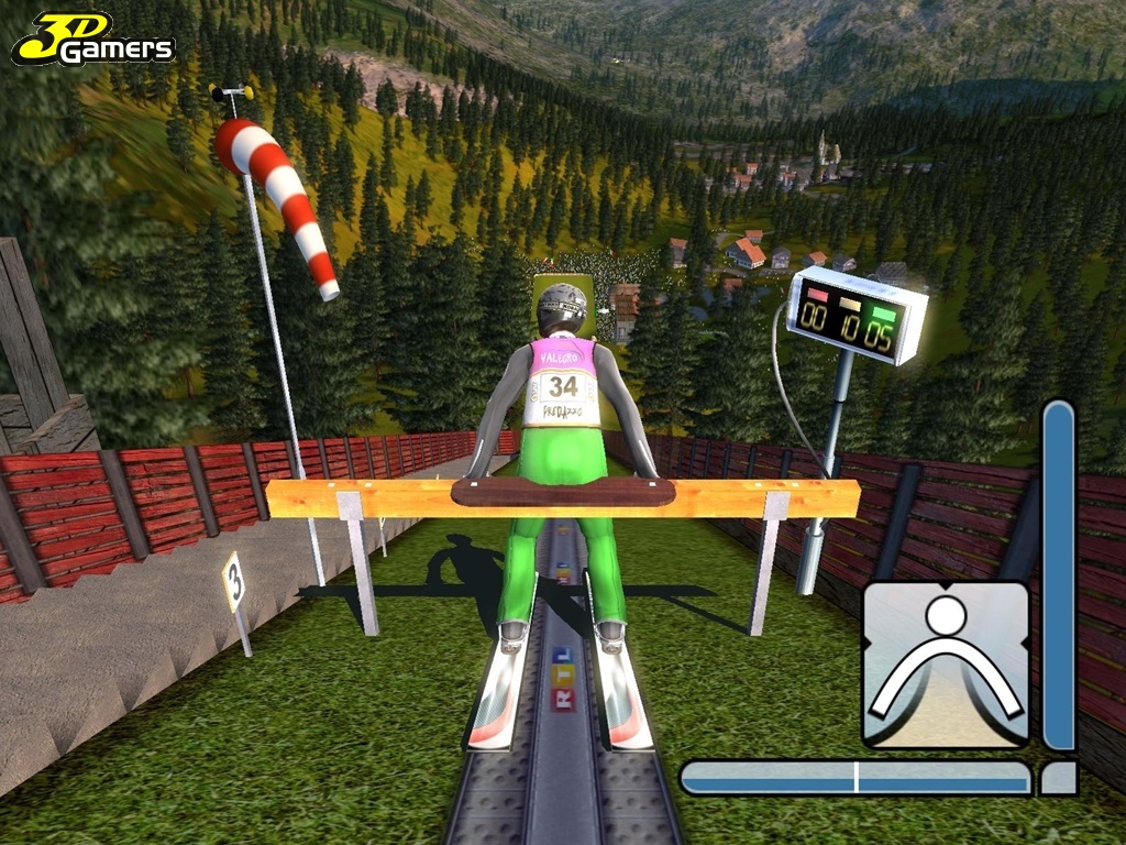 Скриншот из игры RTL Skijumping 2006 - 33