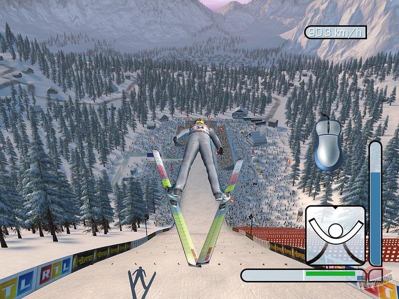 Скриншот из игры RTL Skijumping 2006 - 14