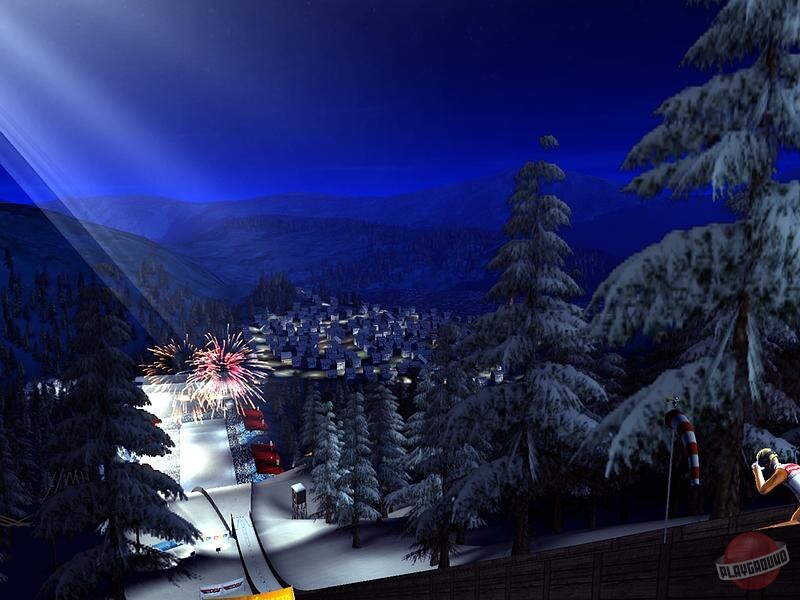 Скриншот из игры RTL Skijumping 2006 - 24