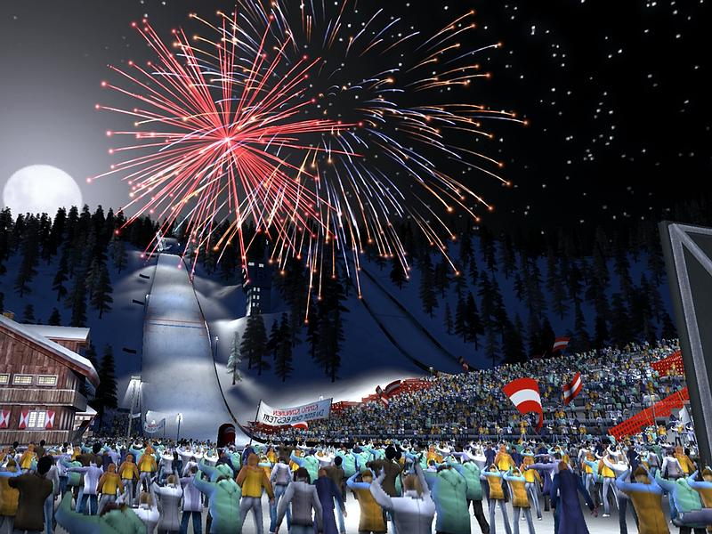 Скриншот из игры RTL Skijumping 2006 - 31