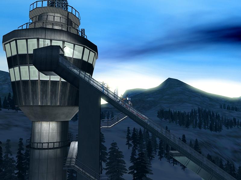 Скриншот из игры RTL Skijumping 2006 - 23
