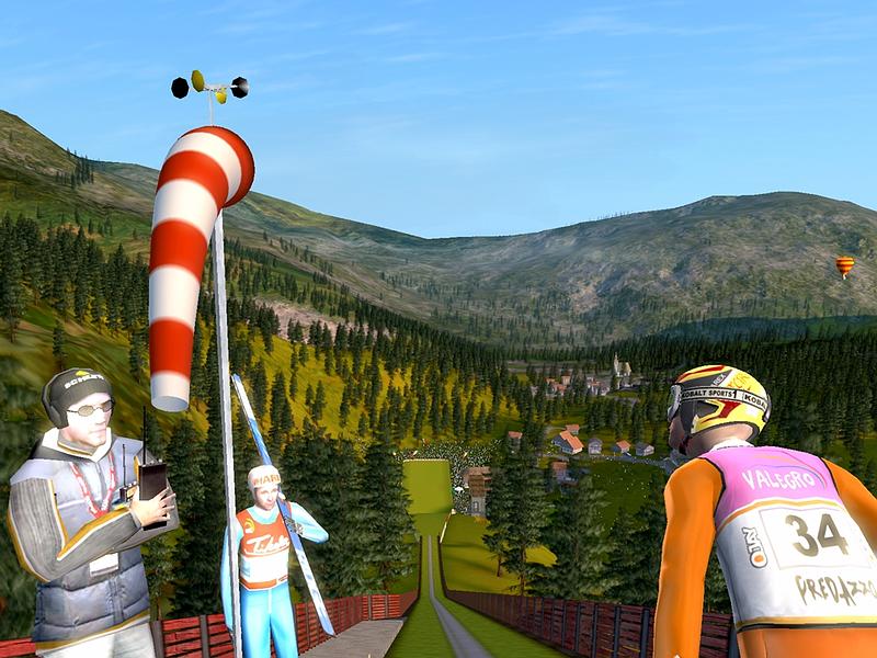 Скриншот из игры RTL Skijumping 2006 - 28