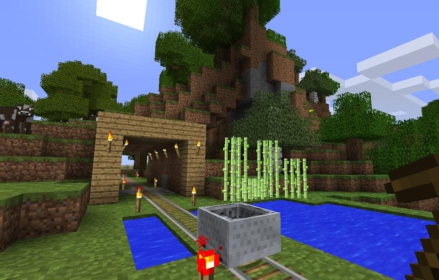 Скриншот из игры Minecraft - 28